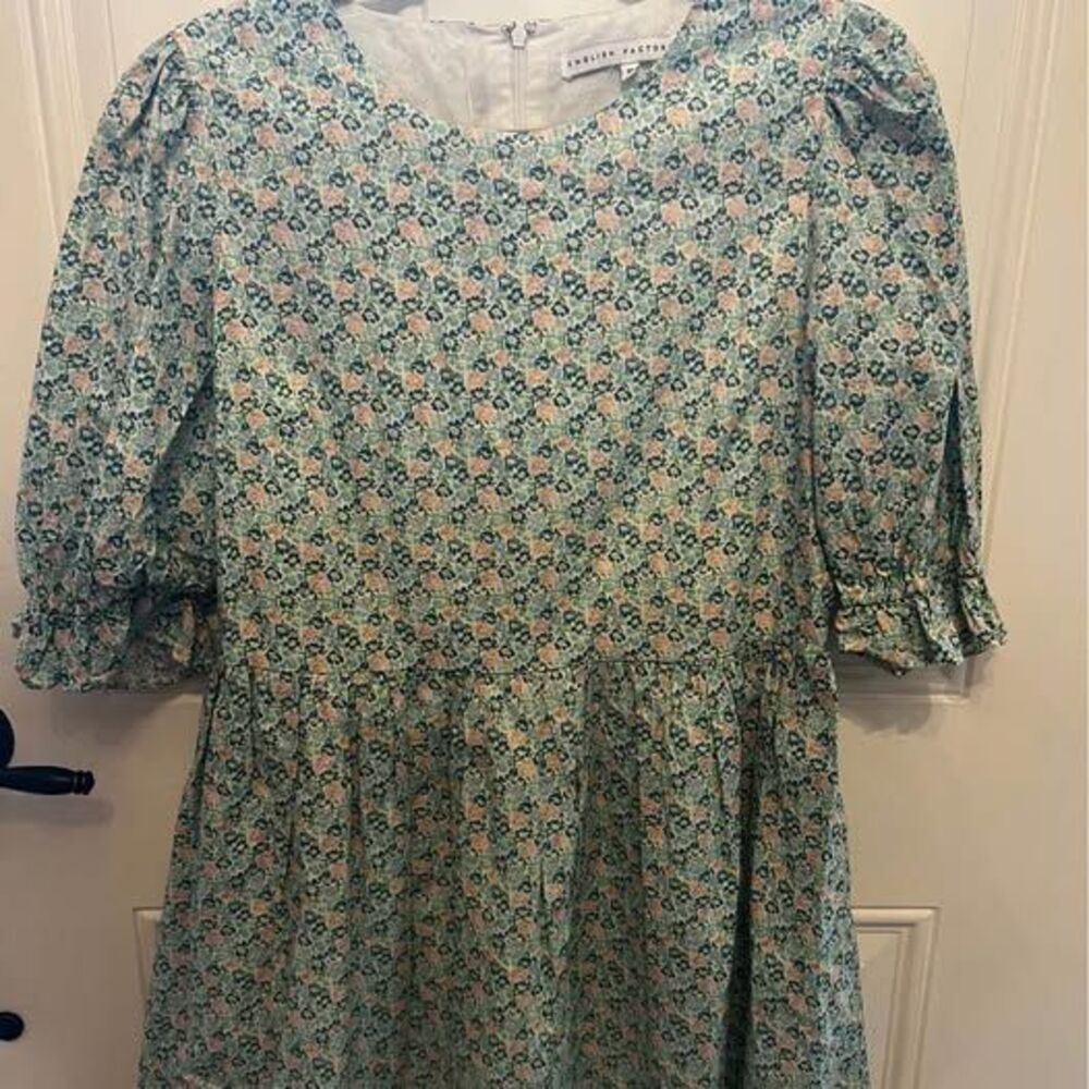 English Factory floral dress